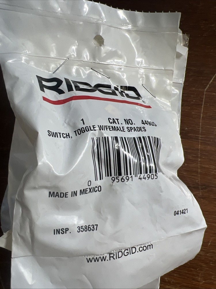 Oem Ridgid Replacement Toggle Power Tool Switch Ridgid 700 Threader 44905