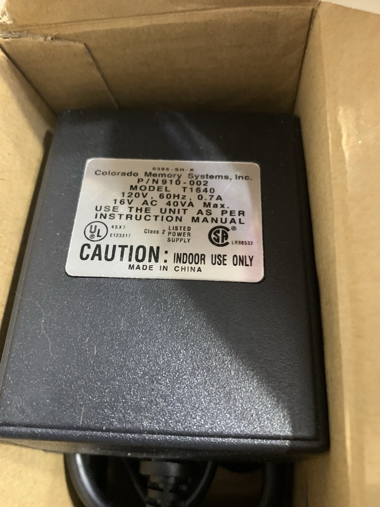 Colorado Trakker 350 Computer Tape Drive Complete In Original Box