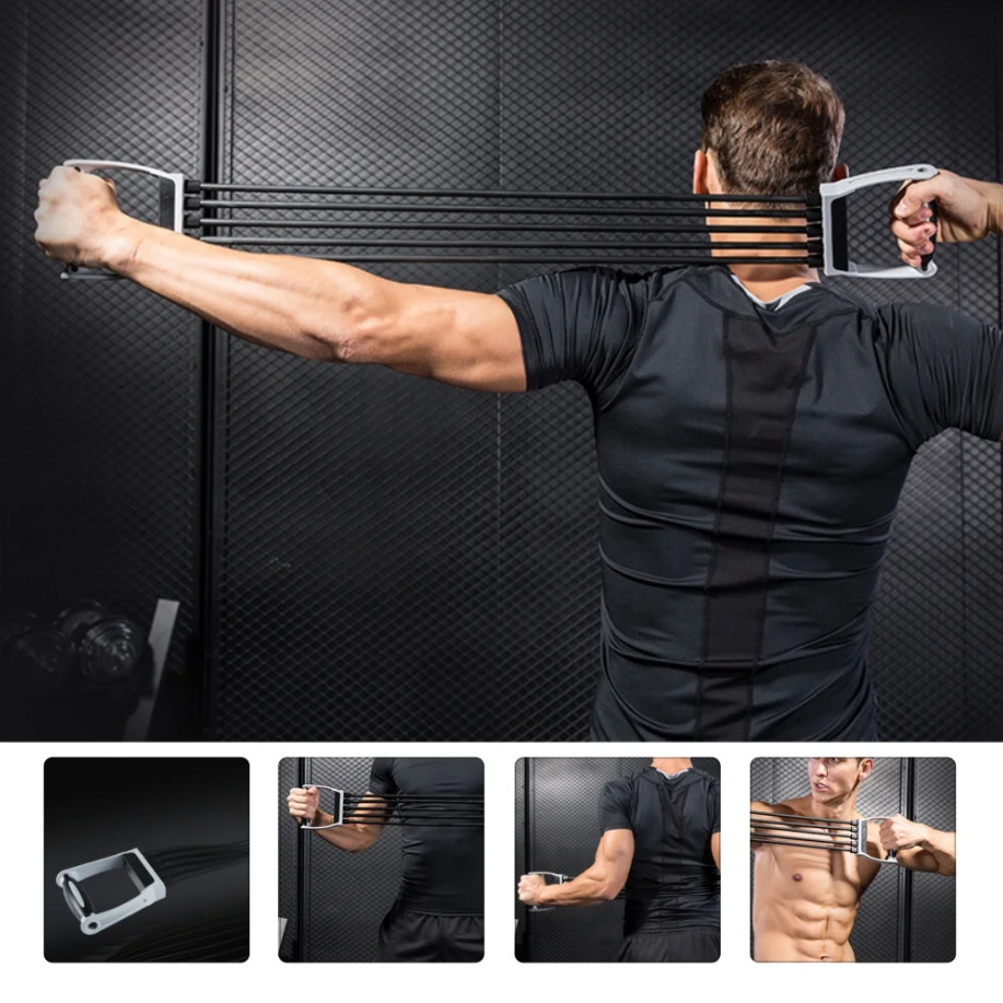 Abdominal Exercise Muscle Chest Developer Belt ABS Chest Training Expander