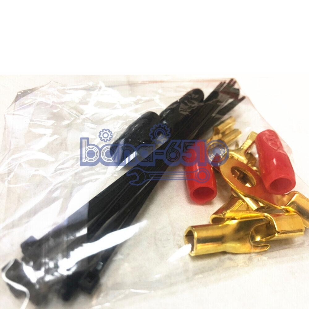 2300W 4 Gauge Car Audio Cable Kit Amplifier Install Amp RCA Subwoofer Sub Wiring