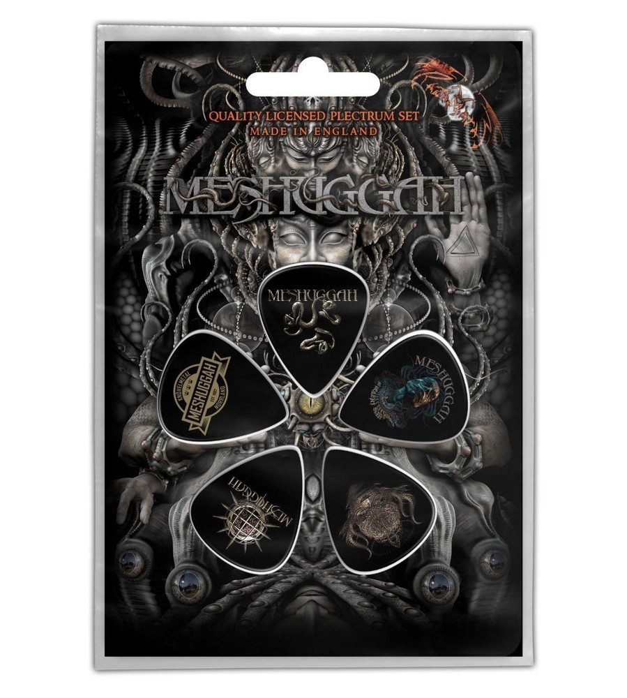 Meshuggah 5-Pack Guitar Pick Plectrum Packs - OFFICIAL    PP024