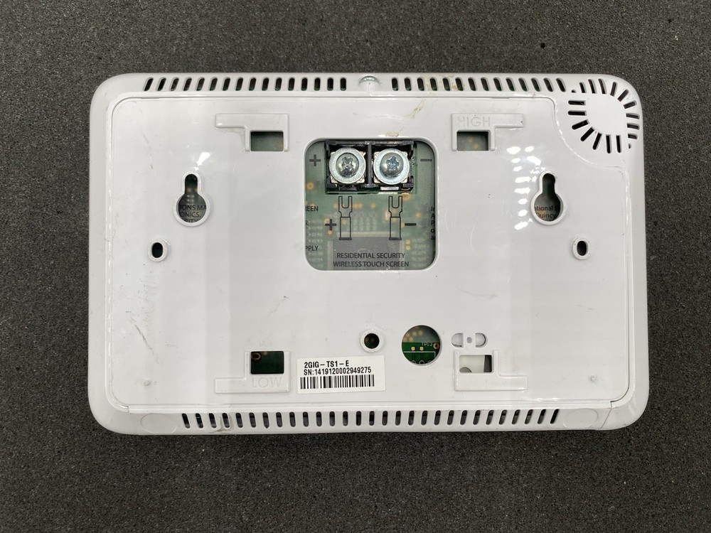 3 in 1 2GIG-TS1-E Wireless Touch Screen Keypad