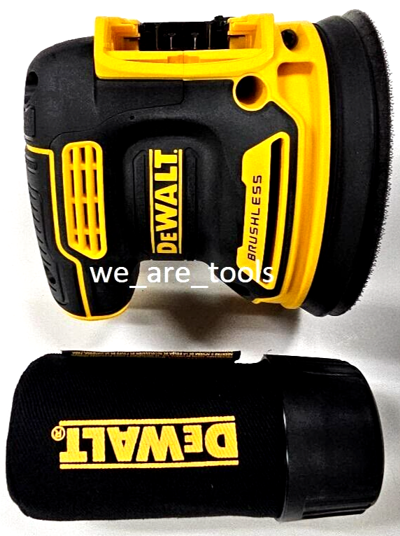 DeWalt DCW210 20V Cordless 5" Orbital Sander, DCB205 5.0 AH Battery 20 Volt