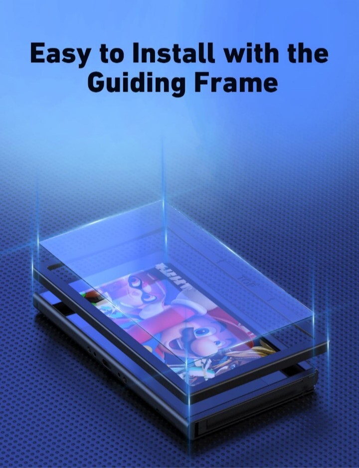 5-Pack Tempered Glass Screen Protector Designed for Nintendo Switch OLED Model