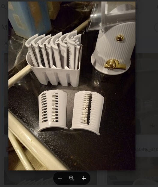 CWC Gray Rotary Five Blade Selection Grater-Model WARG02