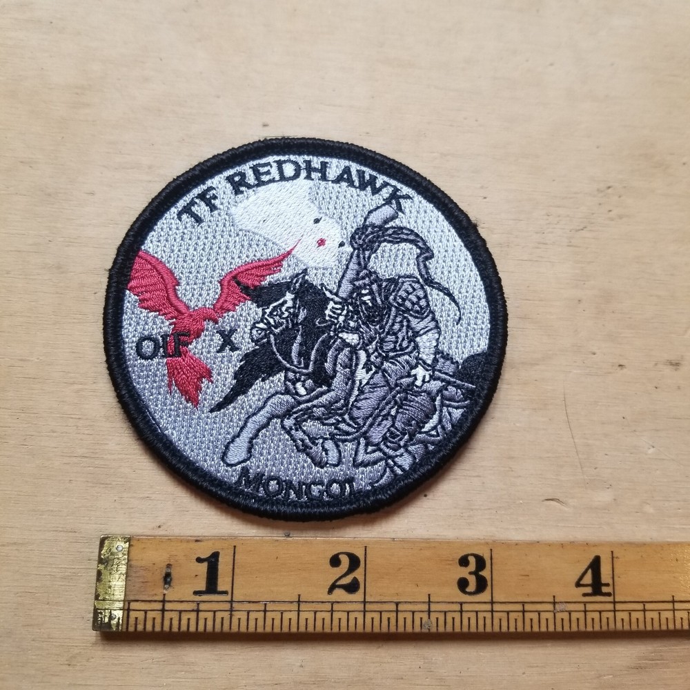 TF Redhawk OIF X Mongot Patch Hook & Loop Back
