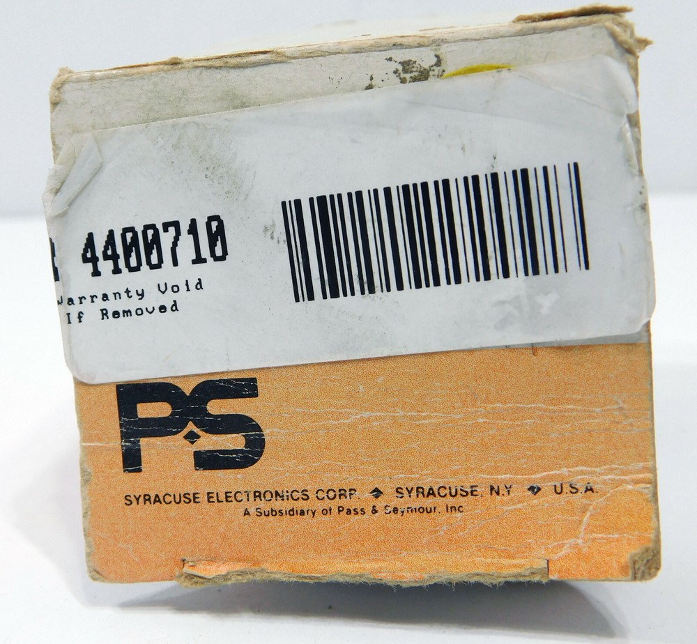 PS Syracuse Electronics TAR-115A041 Relay Timer 0-10 second 8 Pin