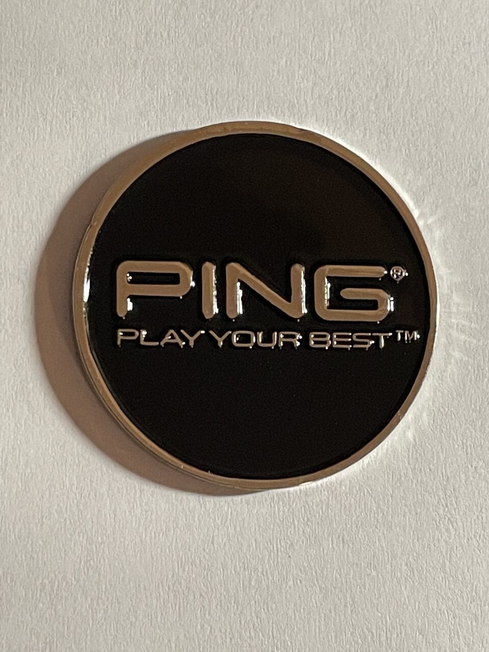 PING 'Play Your Best' 1.5" Heavyweight Double-Sided Medallion Coin Golf Marker