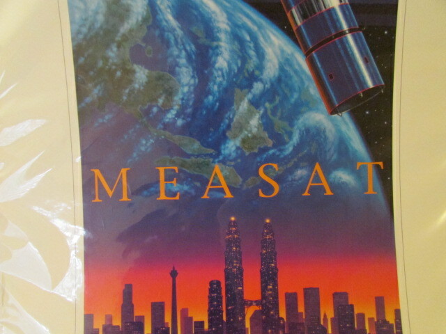 MEASAT SATELLITE Poster