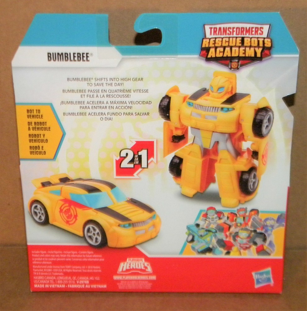 BUMBLEBEE RED EMBLEM Playskool Heroes Transformers Rescue Bots Academy E5698