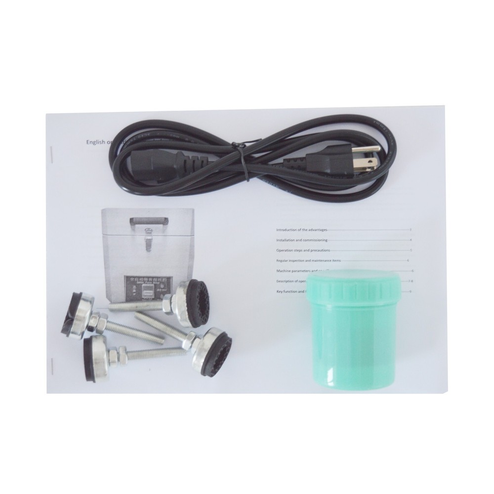 Solder Paste Cream Mixer Automatic Sloder Paste Mixing 500gx2 Cans 1350 RPM 110V