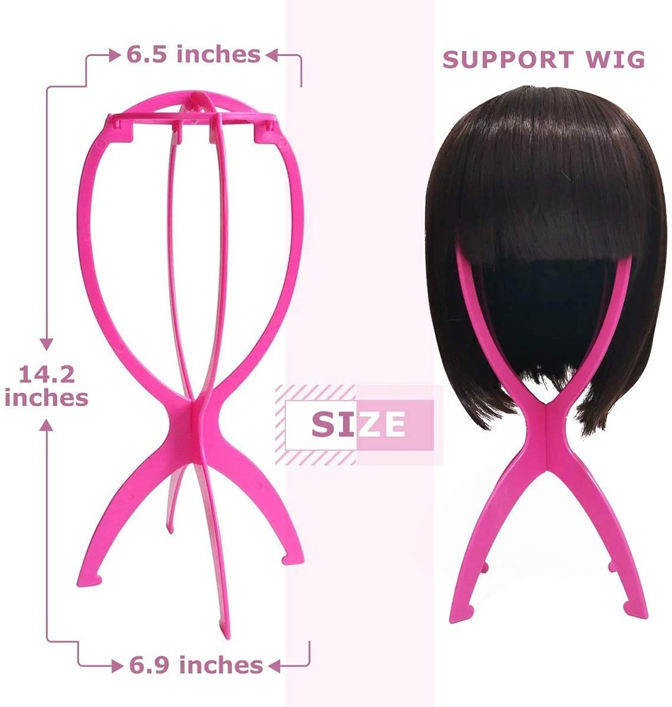 Head Stand Holder Hot Pink 3 pack