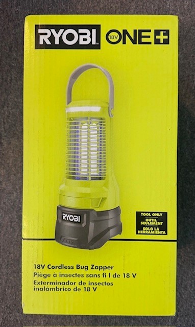 Ryobi Bug Zapper Portable Compact 1/2 Acre Coverage 18-Volt Cordless Tool Only