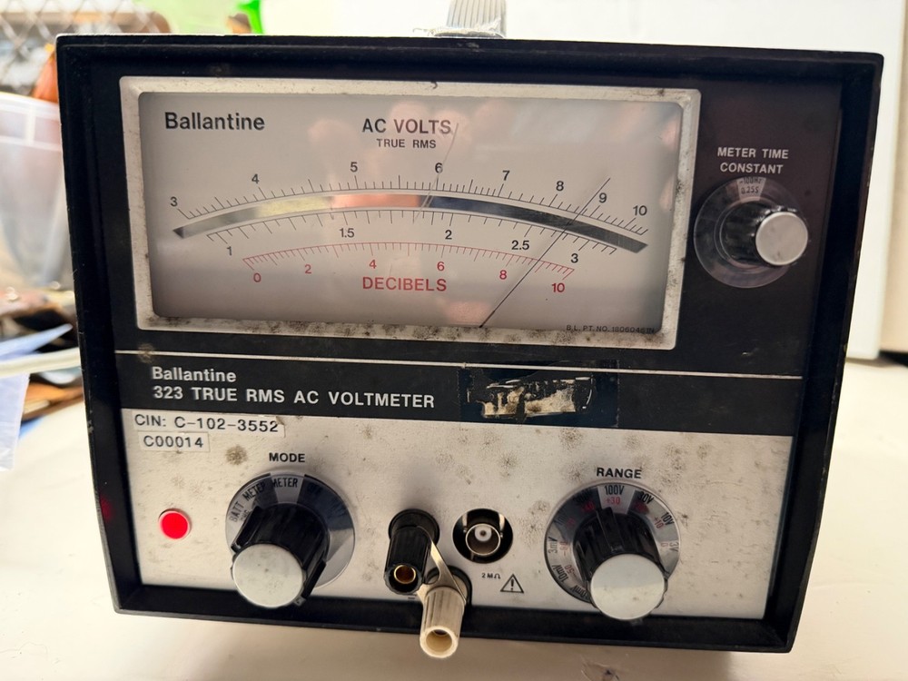 Ballantine 323 True RMS AC Voltmeter