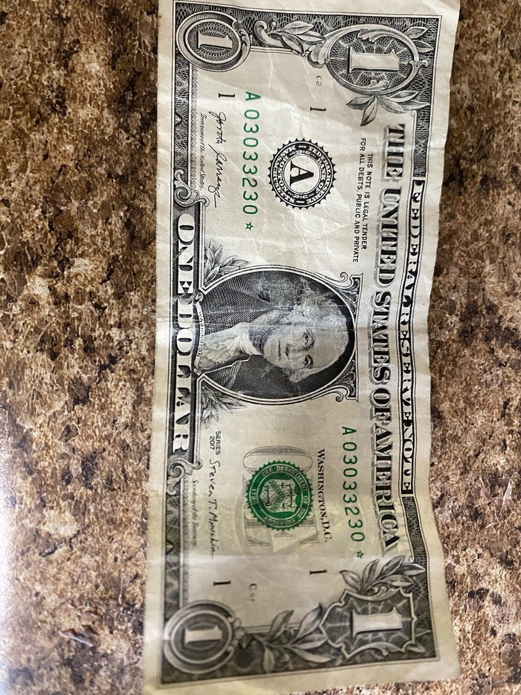 1 dollar star note