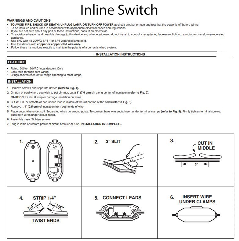 B&P Lamp On/Off, Push Button Floor Switch