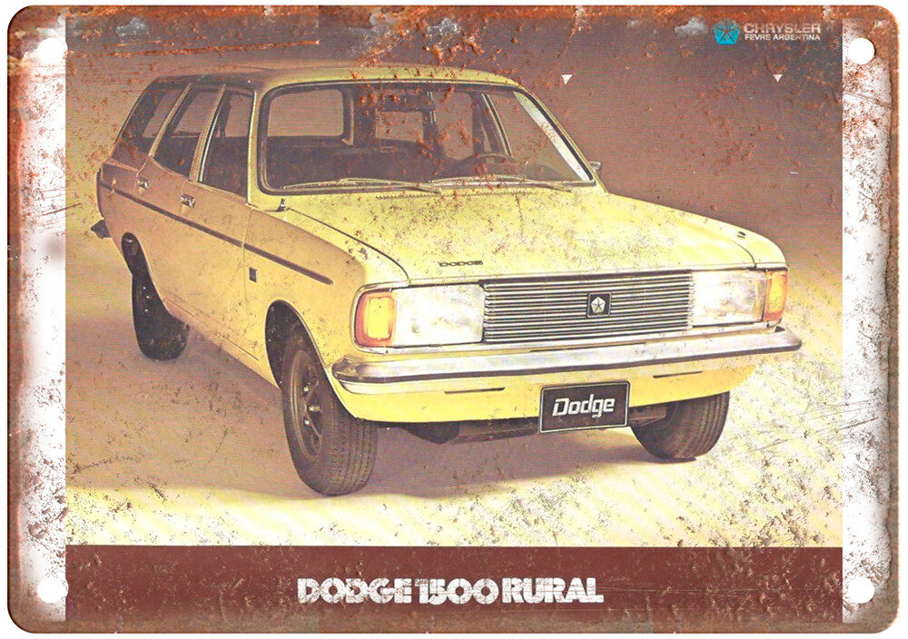 Metal Sign - Dodge Avenger Auto Ad - Vintage Look Reproduction 10083