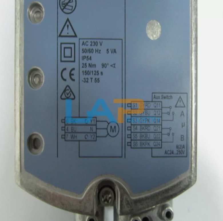 1pcs Siemens GBB336.1E electric switch regulating damper actuator.