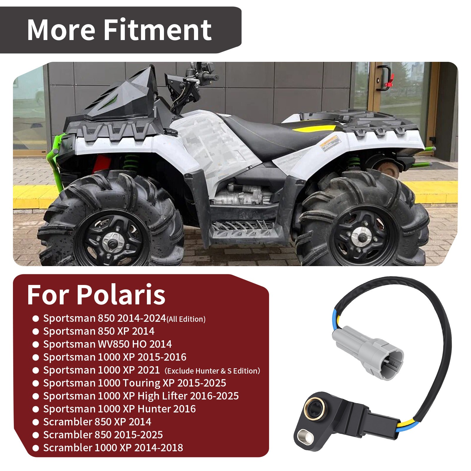 Throttle Position Sensor For Polaris Sportsman XP 1000 2015-2016 2412634