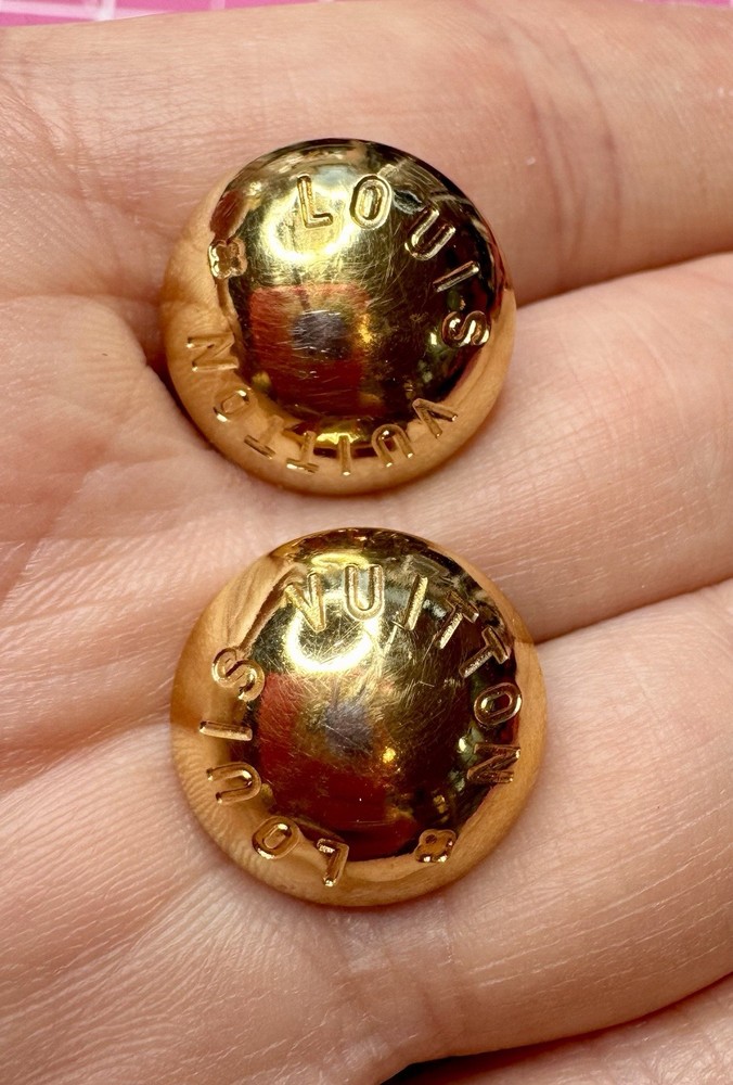 Louis Vuitton Gold Studs Rivets Hardware Repair or Replacement LV