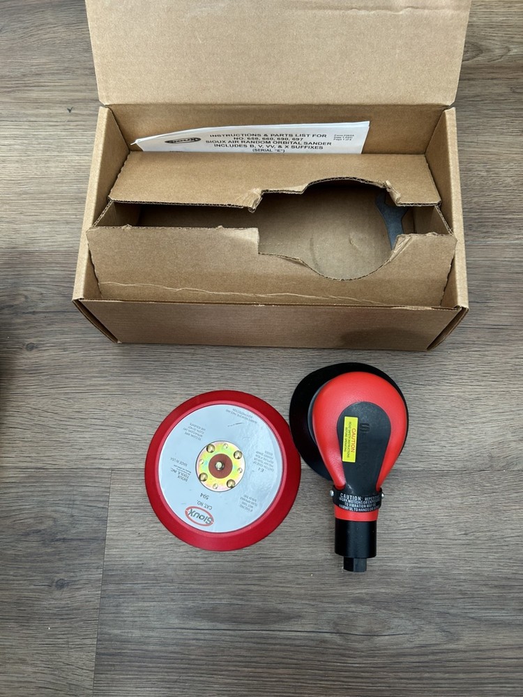 Sioux Tools 0.40 HP 6" Pneumatic Orbital Sander 697