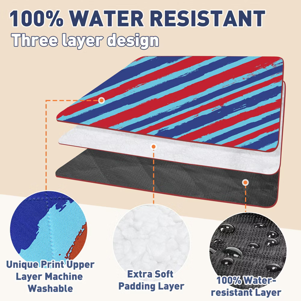 Tirrinia Extra Large Picnic Blanket, Waterproof Lightweight Portable Outdoor Mat