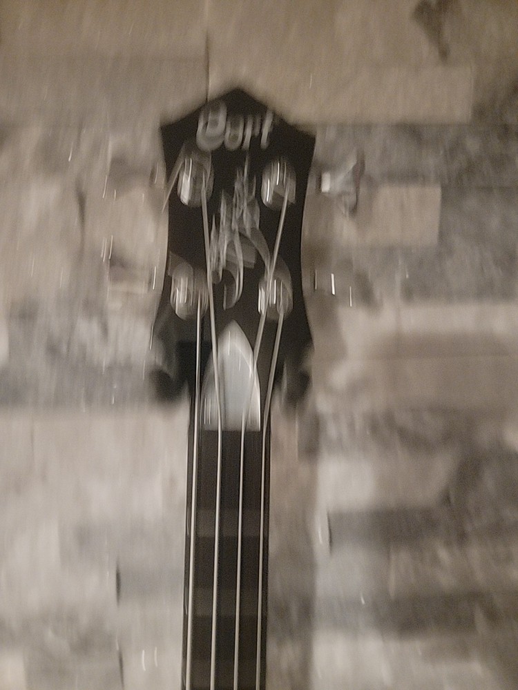 gene simmons signed bass