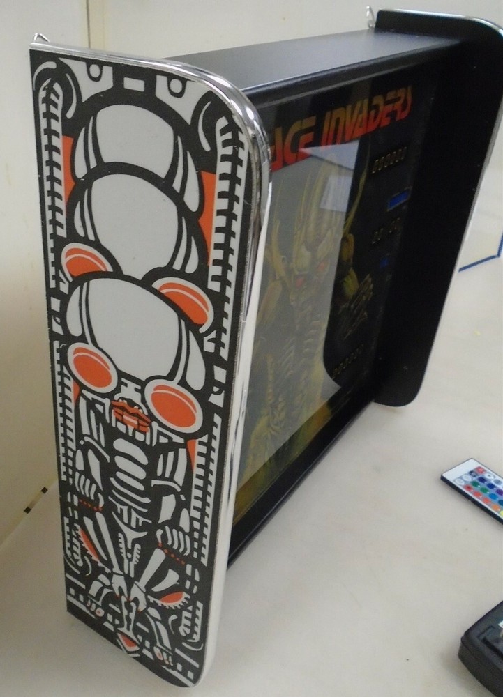 Bally Space Invaders Pinball Head LED Display light box