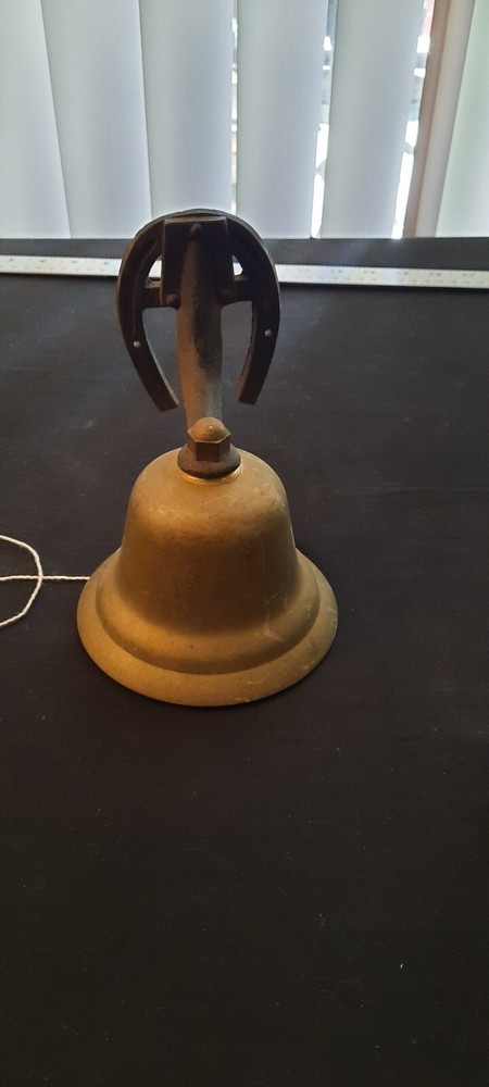 Vintage Ship Bell , Dinnner Bell Good Luck , Bad Luck