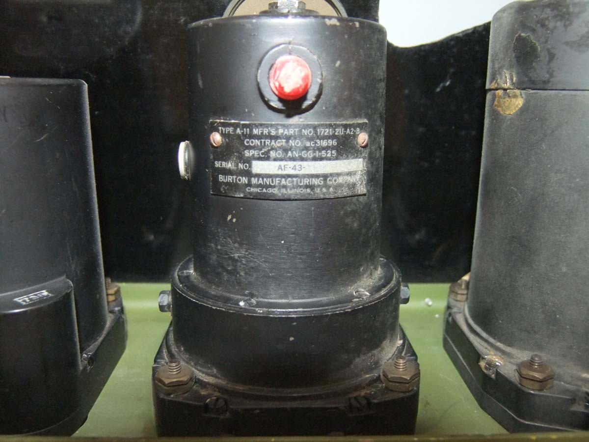 Original Waco CG-4A Hadrian Glider Instrument Panel