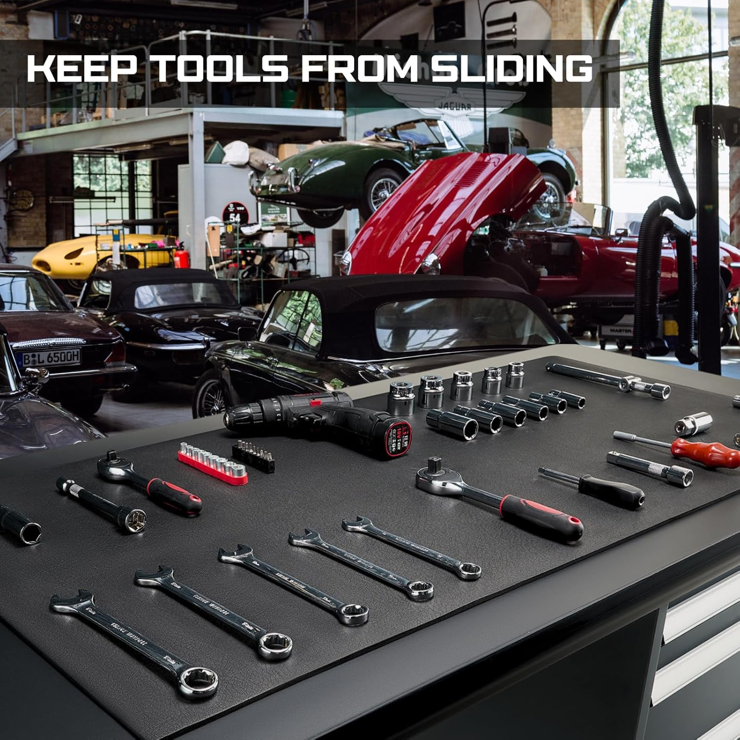 Workbench Mat 24X72 Inches, EVA Rubber Work Mat, Protect Your Work Bench Top, He