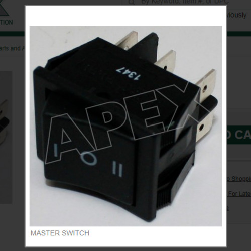 MASTER SWITCH #1011514-76