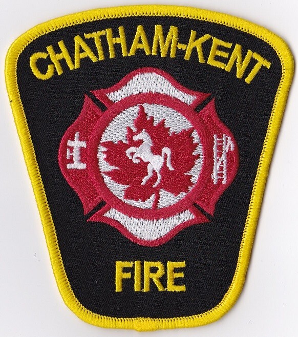Chatham-Kent Fire Canada Firefighter Patch