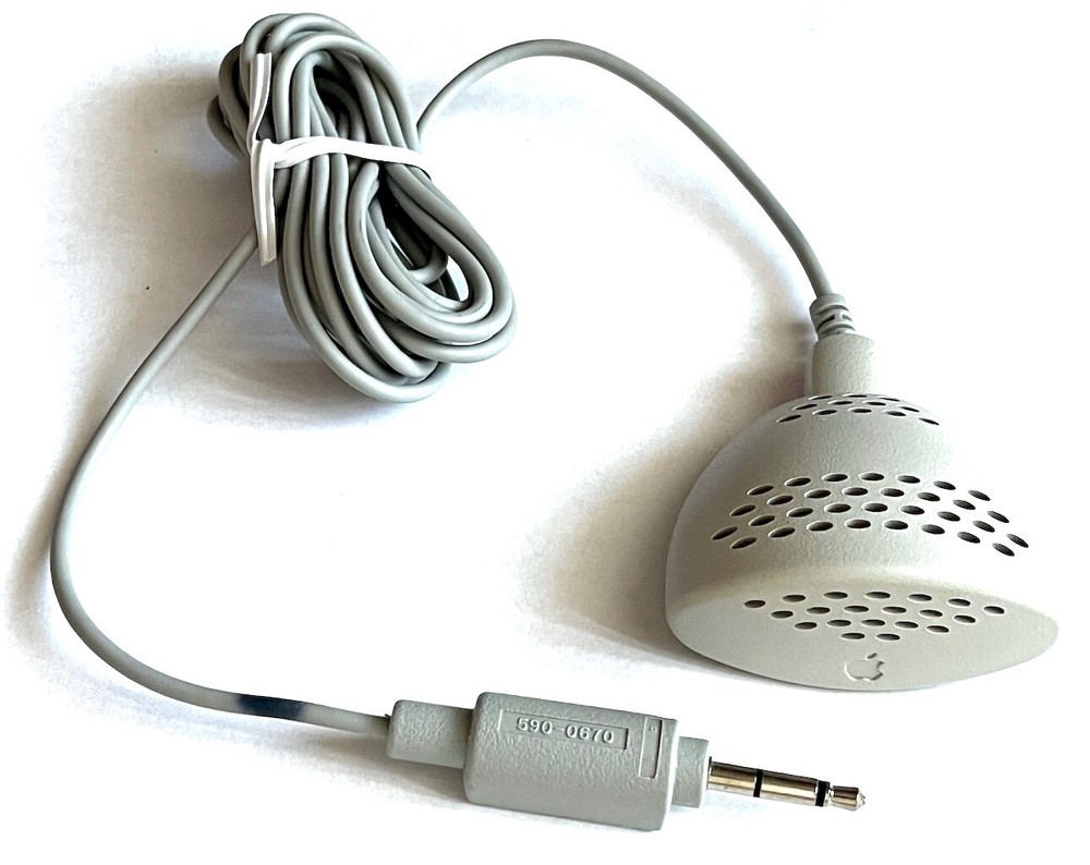 Apple Plain Talk Microphone 590-0670, Vintage original