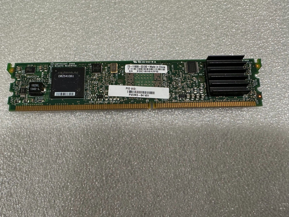Cisco PVDM3-64 V01 High Density Voice DSP Module