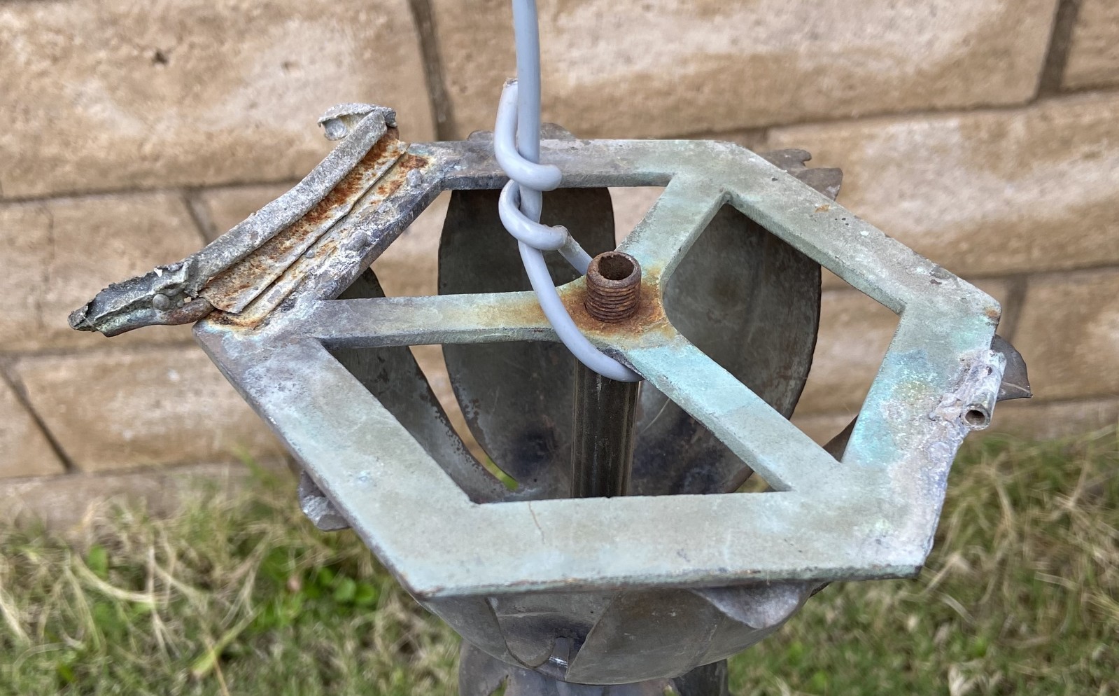 Antique Gothic Light Fixture Lamp Part Gas ? Electric ? Indoor Outdoor Lighting