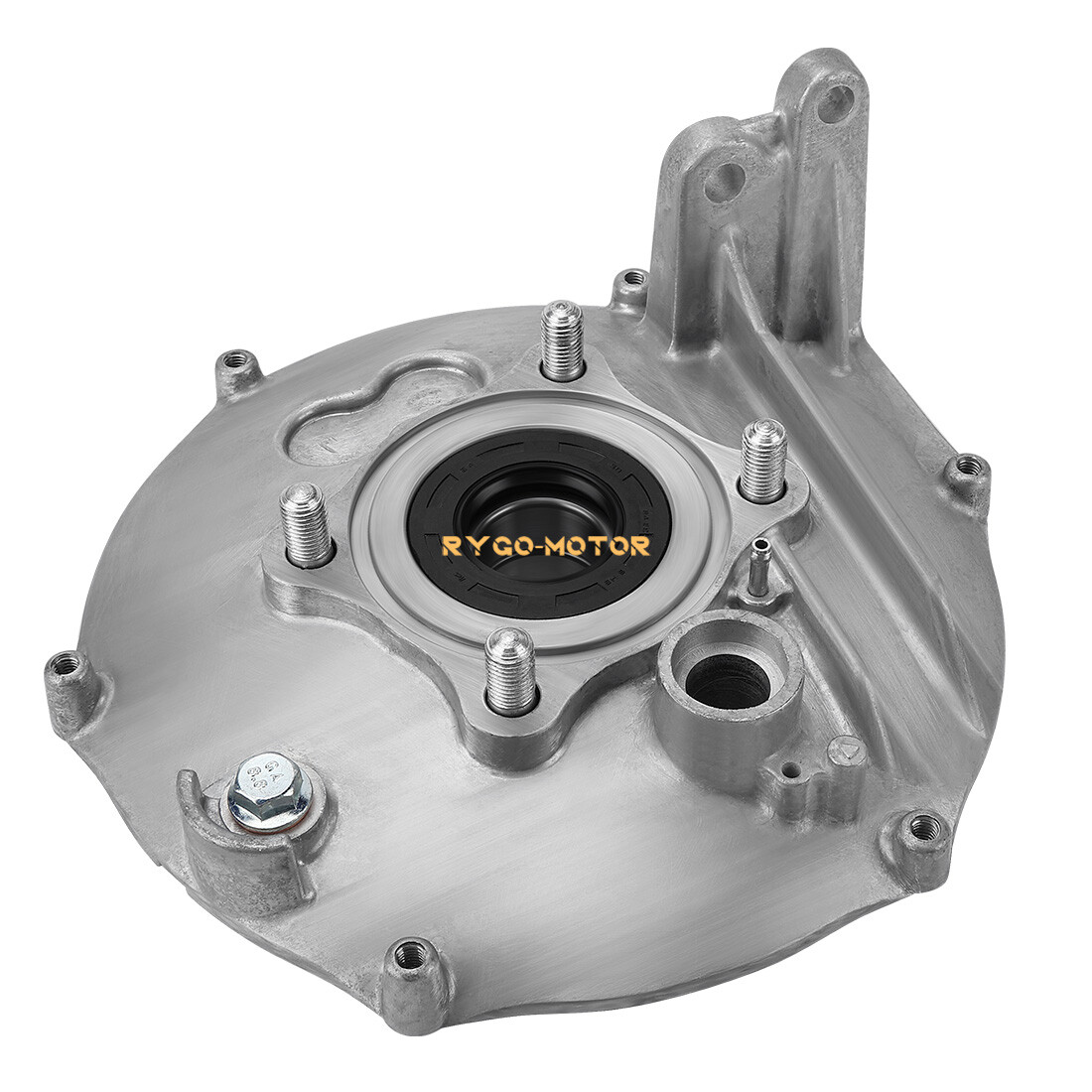 Rear Brake Drum Hub Plate Cover Shoes Kit for Honda Rancher 350 TRX350 2000-2006