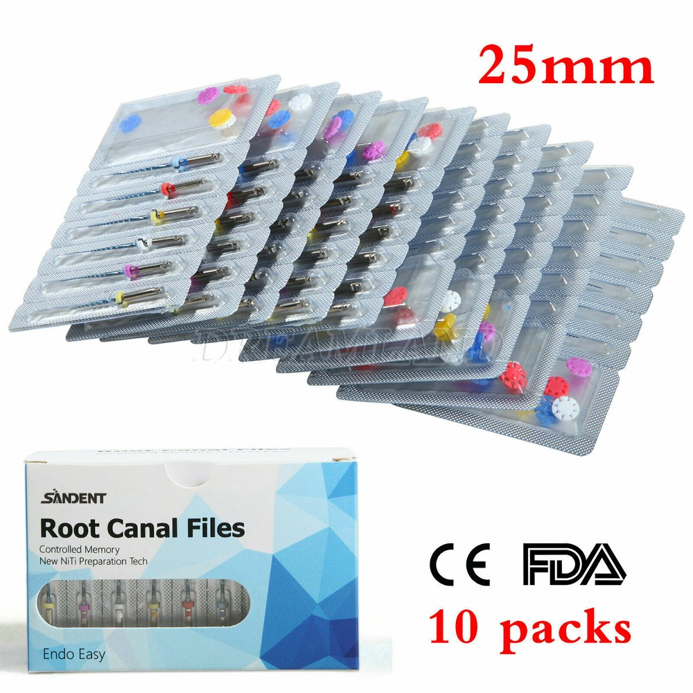 FDA Dent Endodontic Universal Engine Super Rotary Root Canal NiTi Files NX-E3