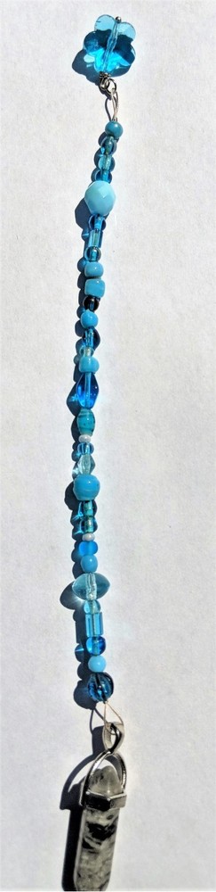Zebra Jasper Pendulum (Reiki blessed, hand-crafted)