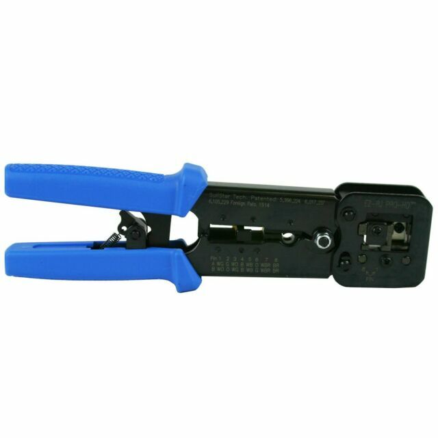 Platinum Tools 100054C Clamshell EZ-RJPRO HD Crimp Tool