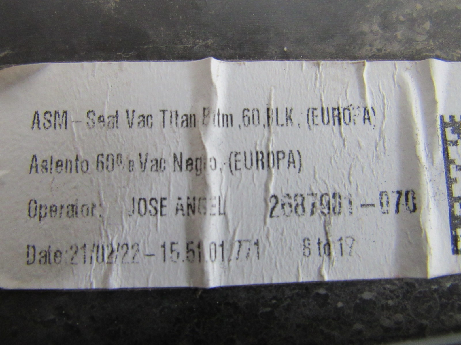 21 POLARIS RANGER 1000 SOHC PASSENGER SEAT BOTTOM PAD CUSHION STOCK OEM #2009