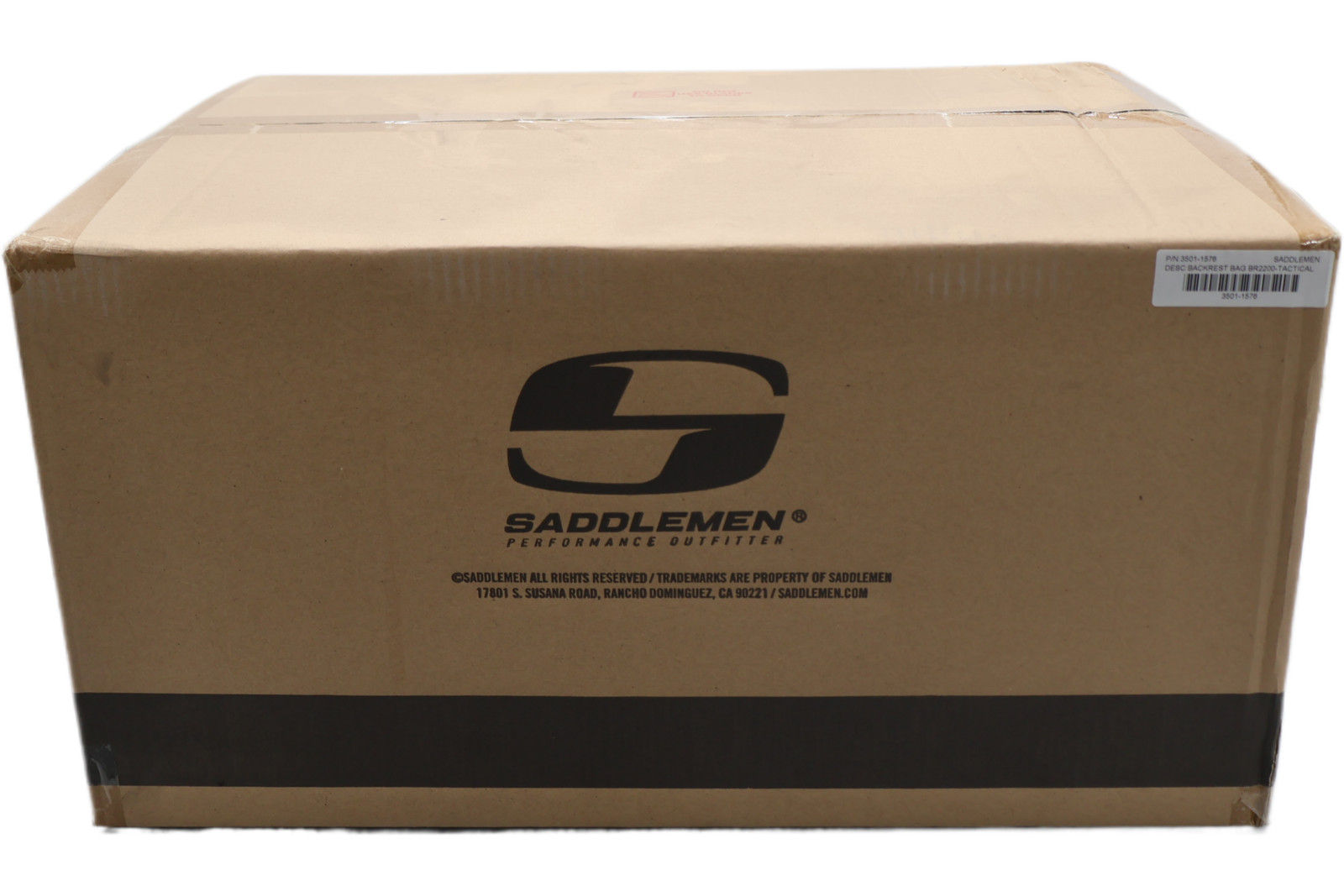 NEW SADDLEMEN TACTICAL BR2200 BACKREST BAG FITS HARLEY-DAVIDSON TOURING