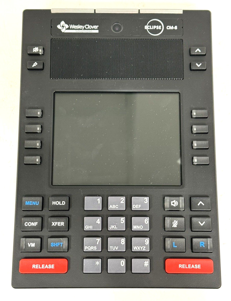 Wesley Clover Eclipse CM-8 IP Series Desktop Command Module Key Module