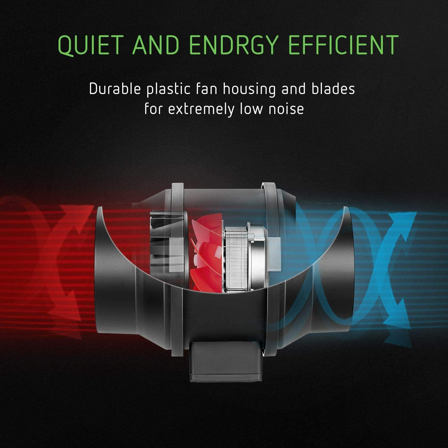 VIVOSUN 4/6/8in Air Filtration Kit,Carbon Filter+Inline Fan+Ducting Speed Contro