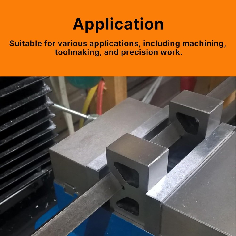 Cast Iron V Block Set - High-Quality, Machined Square and Parallel