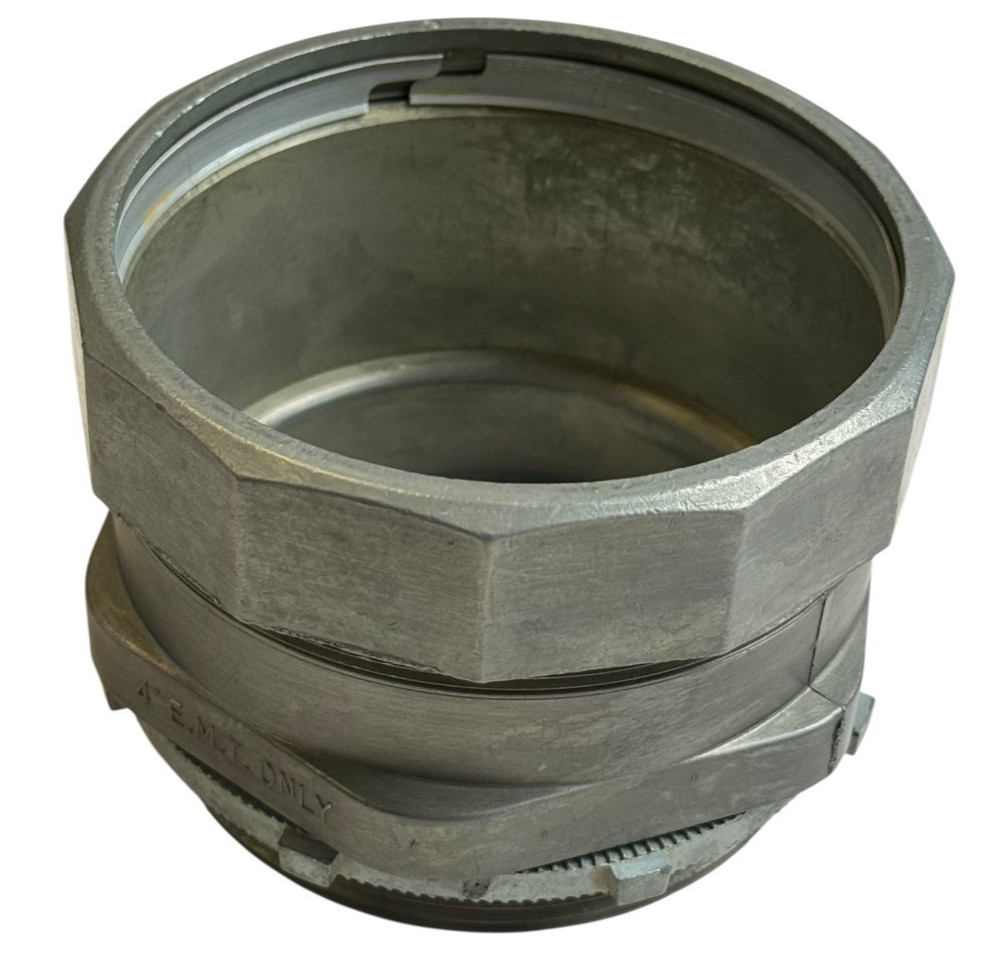 Bridgeport 259DC2 4" EMT Compression Connector Conduit Fitting /259DC2