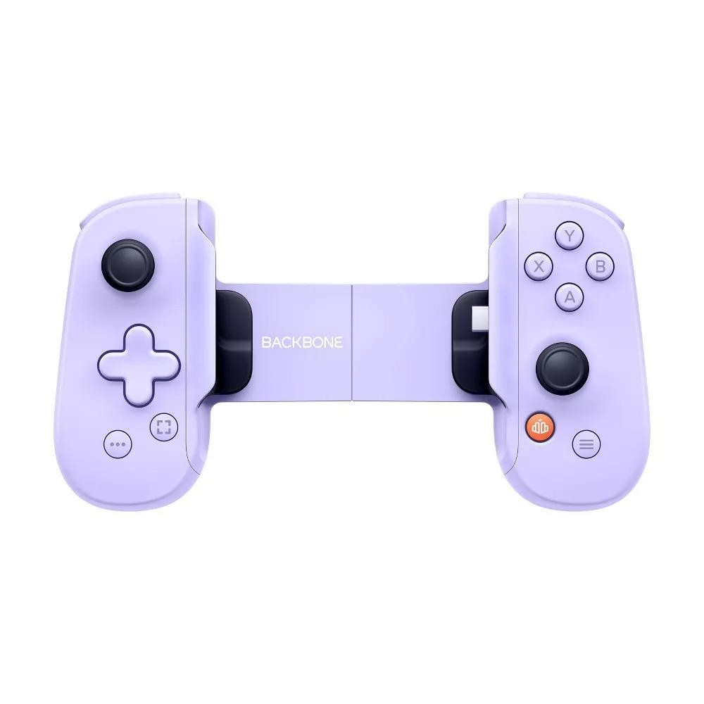 Backbone One Mobile Gaming Controller USB-C Purple Android & iPhone Excellent