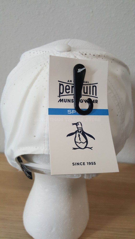 Original Penguin Golf Hat White OS Adjustable ASE026DS