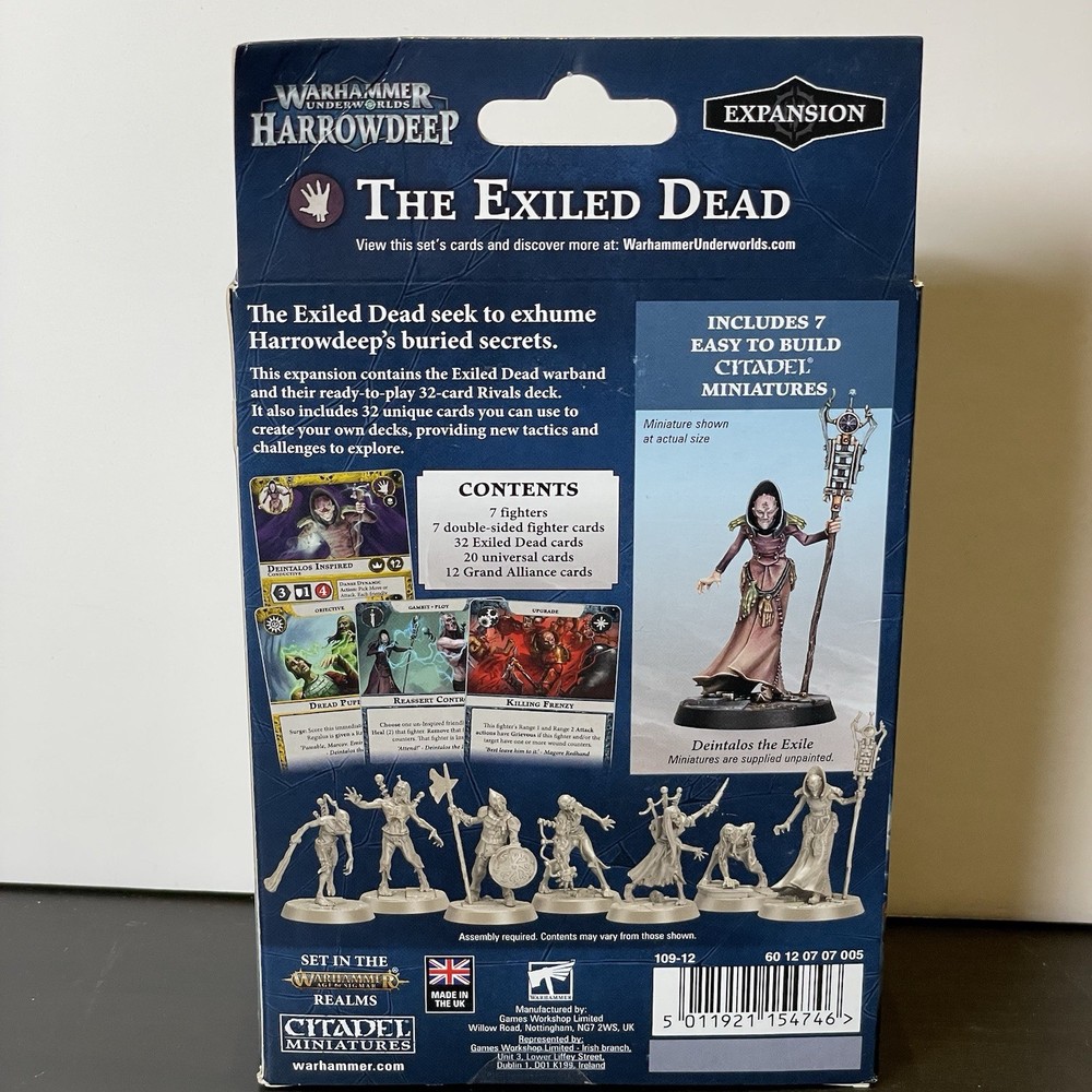 Warhammer Underworlds Harrowdeep The Exiled Dead Games Workshop New