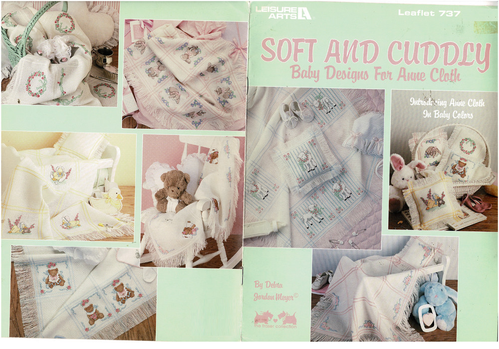 SOFT AND CUDDLY  CROSS STITCH LEAFLET    #737